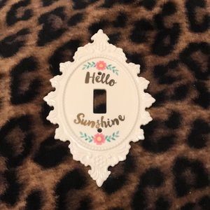 Francesca’s Collections ceramic light switch cover